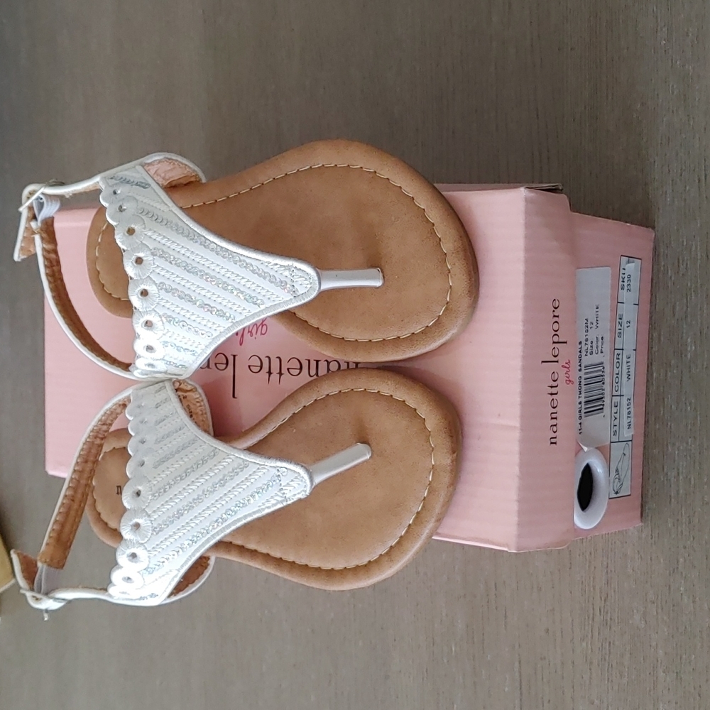 Girls T-Strap Sparkle Sandal